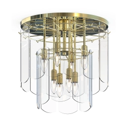 NIRA MX3523-8M-EGN LAMPA SUFITOWA ZŁOTA Zuma Line - zdjęcie produktu