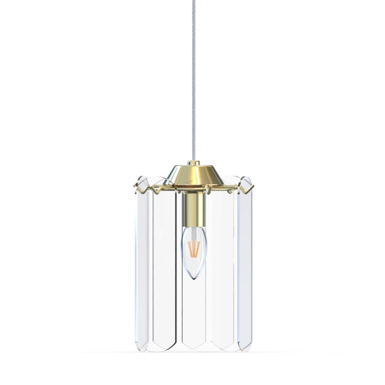 NIRA MD3523-1-EGN LAMPA WISZĄCA ZŁOTA/GOLD ZUMA LINE