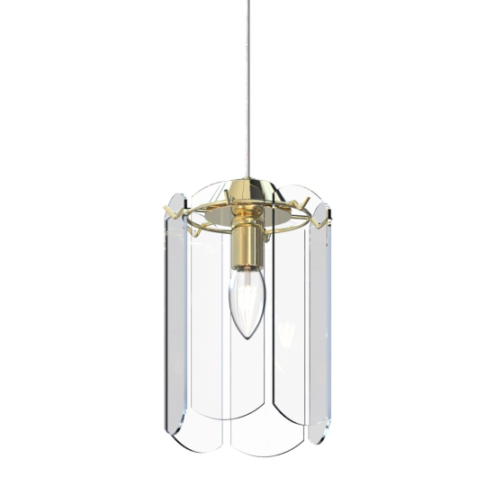 NIRA MD3523-1-EGN LAMPA WISZĄCA ZŁOTA/GOLD ZUMA LINE