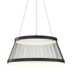 BALU MD3328-2M-3BT LAMPA WISZĄCA z pilotem CZARNA/BLACK ZUMA LINE