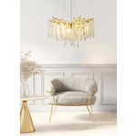 DIJON MD3720-1-EGN LAMPA WISZĄCA ZŁOTA/GOLD ZUMA LINE