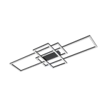 ERVI MX7907-3B-3BT LAMPA SUFITOWA z pilotem CZARNA/BLACK ZUMA LINE