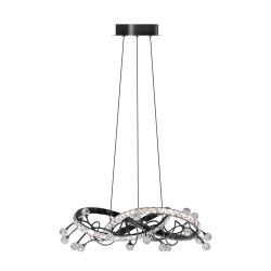 MAIA MD3481-1S-3BCT LAMPA WISZĄCA z pilotem CZARNA Zuma Line - zdjęcie produktu