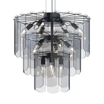 NIRA MD3523-14L-EBCN LAMPA WISZĄCA CZARNA/BLACK ZUMA LINE