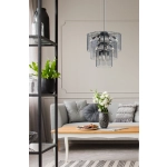 NIRA MD3523-14L-EBCN LAMPA WISZĄCA CZARNA/BLACK ZUMA LINE