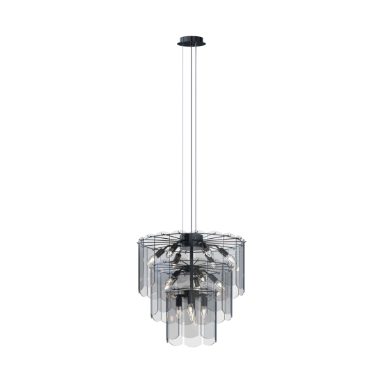 NIRA MD3523-14L-EBCN LAMPA WISZĄCA CZARNA Zuma Line - zdjęcie produktu