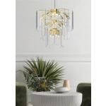 NIRA MD3523-14L-EGN NIRA LAMPA WISZĄCA ZŁOTA/GOLD ZUMA LINE