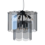 NIRA MD3523-8M-EBCN LAMPA WISZĄCA CZARNA/BLACK ZUMA LINE