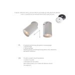 TORE TLS006-BK LAMPA SUFITOWA CZARNA/BLACK ZUMA LINE