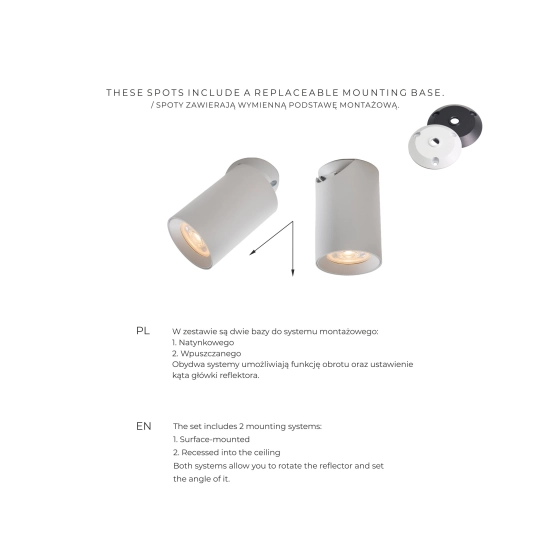 TORE TLS006-BK LAMPA SUFITOWA CZARNA/BLACK ZUMA LINE