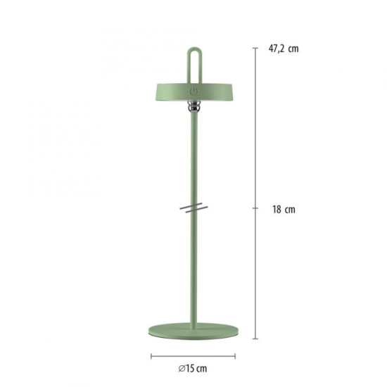 19310-43 LAMPA STOŁOWA AMAG GREEN IP44 Paul Neuhaus