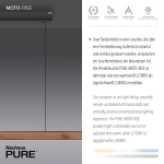 2545-79 PURE-MOTO-RISE LAMPA WISZĄCA z pilotem NATURALNE DREWNO Paul Neuhaus