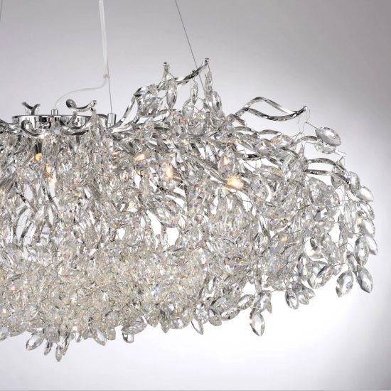 2036-17 RICICLE LAMPA WISZĄCA CHROM Paul Neuhaus