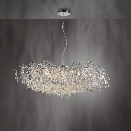 2036-17 RICICLE LAMPA WISZĄCA CHROM Paul Neuhaus
