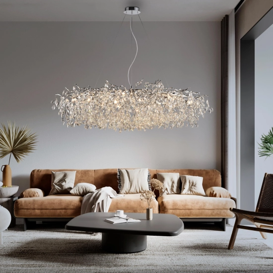 2037-17 RICICLE LAMPA WISZĄCA CHROM Paul Neuhaus