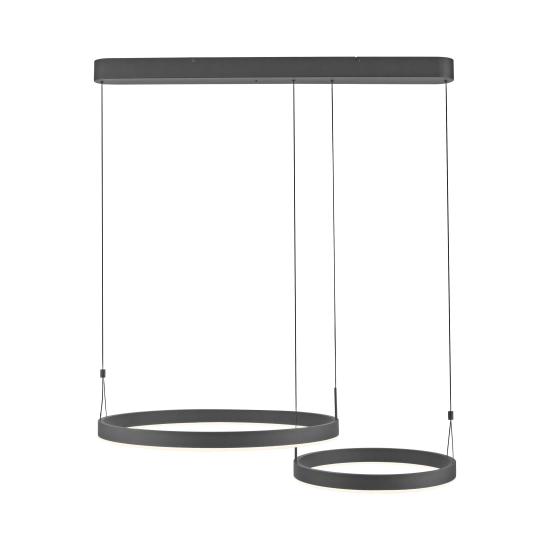 2360-18 ESKO LAMPA WISZĄCA z pilotem CZARNY Paul Neuhaus - zdjęcie produktu