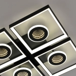 6855-18 TRAFORO LAMPA SUFITOWA z pilotem CZARNY Paul Neuhaus