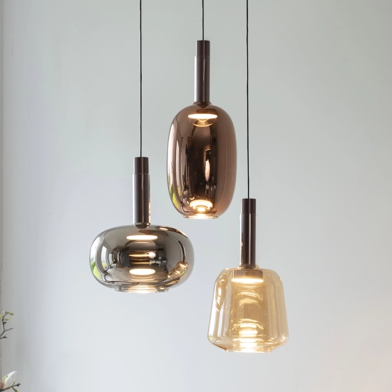 2679-70 IRIDES LAMPA WISZĄCA MULTIKOLOR Paul Neuhaus