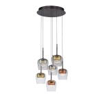 2744-70 Q-KON LAMPA WISZĄCA z pilotem MULTIKOLOR Paul Neuhaus