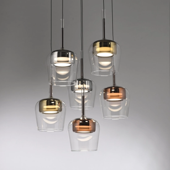2744-70 Q-KON LAMPA WISZĄCA z pilotem MULTIKOLOR Paul Neuhaus