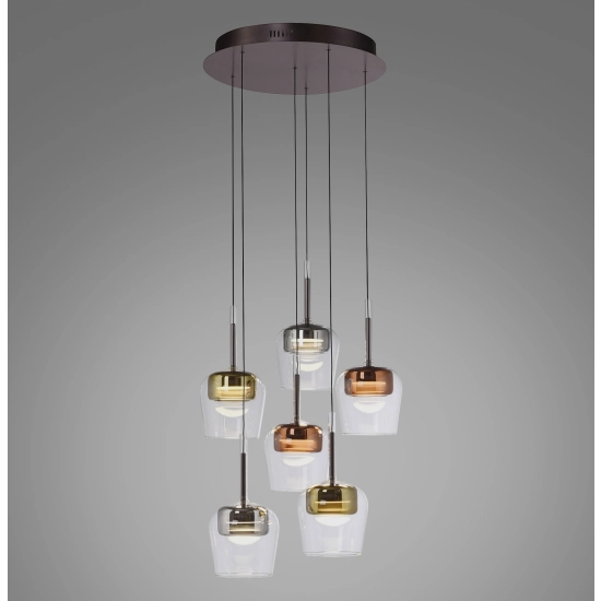 2744-70 Q-KON LAMPA WISZĄCA z pilotem MULTIKOLOR Paul Neuhaus