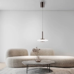 2053-34 PURE VITRU LAMPA WISZĄCA CIEMNO METALOWO-BRĄZOWY Paul Neuhaus