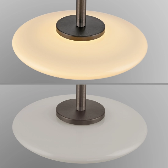 2053-34 PURE VITRU LAMPA WISZĄCA CIEMNO METALOWO-BRĄZOWY Paul Neuhaus