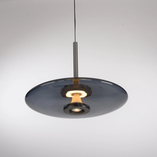 2084-15 PURE E-VITRUM LAMPA WISZĄCA SZARY Paul Neuhaus