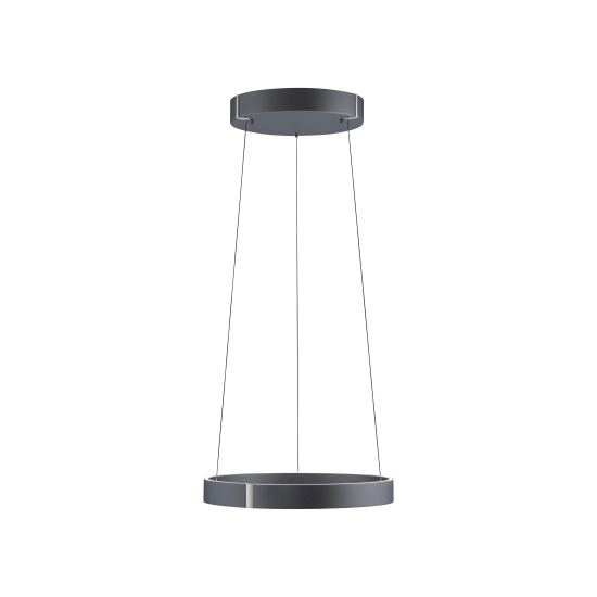 2560-15 PURE E-CLIPSE LAMPA WISZĄCA z pilotem SZARY Paul Neuhaus - zdjęcie produktu
