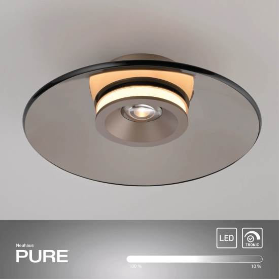6094-97 PURE MOON LAMPA SUFITOWA BRĄZOWY Paul Neuhaus