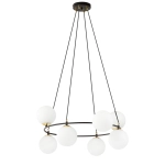 Lampa wisząca AZURA 8 BL OPAL 1295/8 EMIBIG Lighting