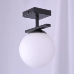 GLOBE LAMPA SUFITOWA CZARNY 1210 ZUMA LINE