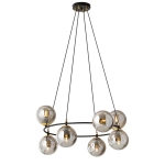 Lampa wisząca AZURA 8 BL GRAFIT 1294/8 EMIBIG Lighting