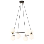 Lampa wisząca AZURA 8 BL OPAL 1295/8 EMIBIG Lighting