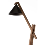 DECO Lampa podłogowa czarny/ciemny brąz 41632 Sigma - czarny, ciemny brąz - zdjęcie 3