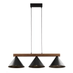 DECO 3 lampa wisząca czarny/ciemny brąz 41634 Sigma - zdjęcie produktu