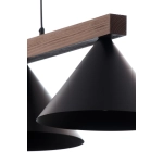 DECO 3 lampa wisząca czarny/ciemny brąz 41634 Sigma - czarny, ciemny brąz - zdjęcie 4
