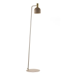 Lampa podłogowa VITRUM GOLD PODŁOGOWA DZWONEK złoty szczotkowany /ciepły beż 41722 Sigma - zdjęcie produktu