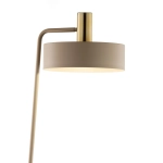 Lampa podłogowa VITRUM GOLD PODŁOGOWA KOŁO złoty szczotkowany /ciepły beż 41724 Sigma - zdjęcie 2