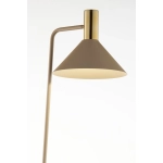 Lampa podłogowa VITRUM GOLD PODŁOGOWA STOŻEK złoty szczotkowany /ciepły beż 41726 Sigma - zdjęcie 2