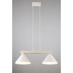 DECO 2 lampa wisząca biały/drewno bielone 41819 Sigma - biały, drewno bielone - zdjęcie 2