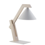 DECO lampka biały/drewno bielone 41820 Sigma - zdjęcie produktu