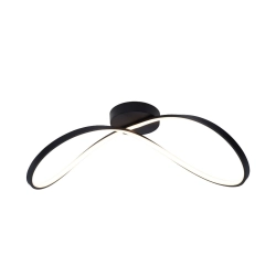 ERDA 19600C-BK LAMPA SUFITOWA CZARNA Zuma Line - zdjęcie produktu