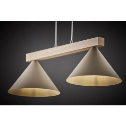 DECO 2 lampa wisząca ciepły beż/jasny brąz 41811 Sigma - ciepły beż, jasny brąz - zdjęcie 2