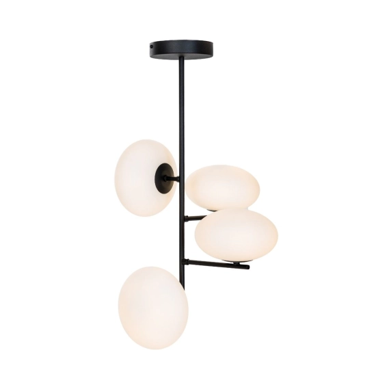 OMI 1200 LAMPA SUFITOWA CZARNY ZUMA LINE