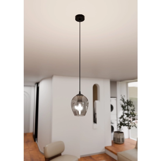 Lampa wisząca ISTAR 1 BL GRAFIT 680/1 EMIBIG Lighting