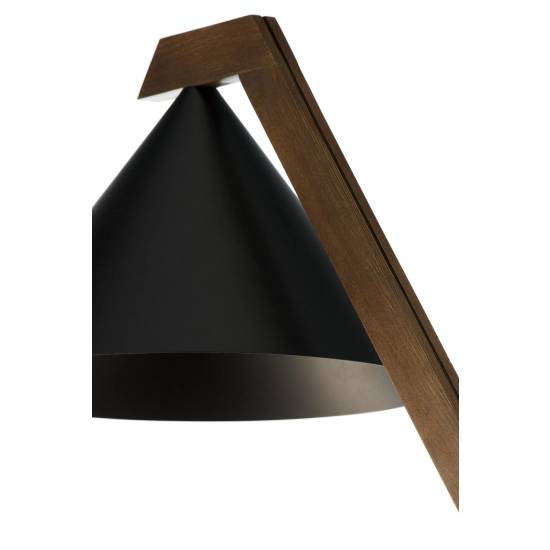 DECO Lampa podłogowa czarny/ciemny brąz 41632 Sigma - czarny, ciemny brąz - zdjęcie 4