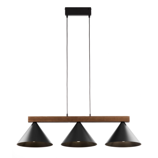 DECO 3 lampa wisząca czarny/ciemny brąz 41634 Sigma - zdjęcie produktu