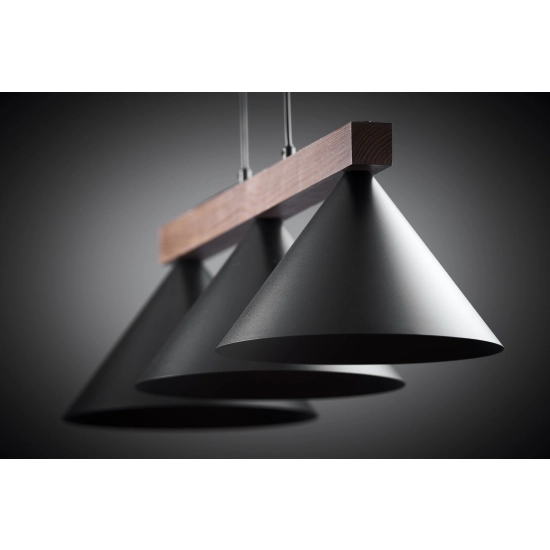 DECO 3 lampa wisząca czarny/ciemny brąz 41634 Sigma - czarny, ciemny brąz - zdjęcie 2