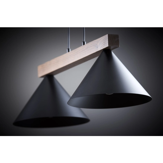 DECO 2 lampa wisząca czarny/ciemny brąz 41814 Sigma - czarny, ciemny brąz - zdjęcie 2